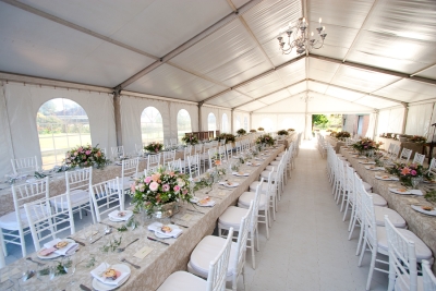 wedding setup