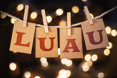 luau sign