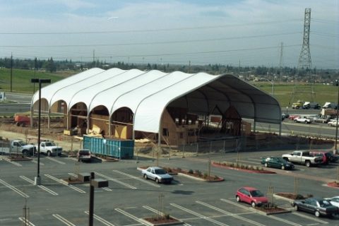 construction tent