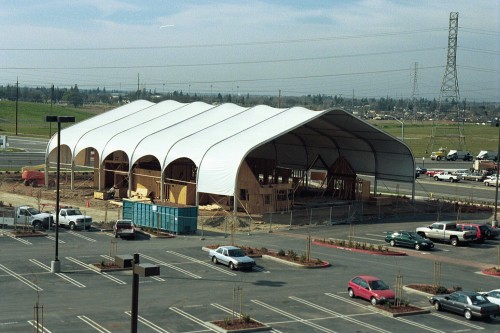 construction tent